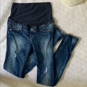 Mama Skinny Maternity Jeans (distressed)